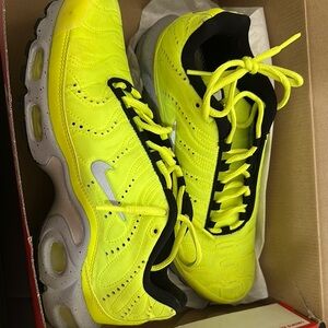 Bright Yellow Athletic Sneakers